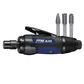 Die Grinder Kit With 3 Carbide Burrs ITM TM340-312KIT3