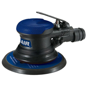 Air Palm Sander 6" Sanding Pad 2 in 1 Central and Non-Vacuum design 1000 rpm ITM TM340-614