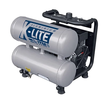 X-Lite Air Compressor Silent 2Hp Aluminium Twin Tank 16L Fad 125l/Min ITM TM350-20016 main image