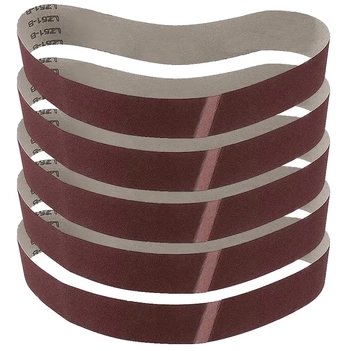 Sanding Belt Aluminium Oxide 5Pk Assort. Grit 915 x 50mm To Suit PO362 Multitool ITM Tools TM408-009