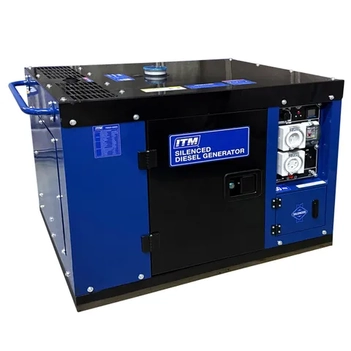 Diesel Generator Silent Cabinet 8300W Peak Electric Start ITM TM524-8300S