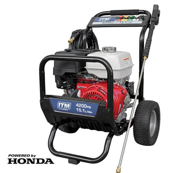 Petrol Pressure Washer GX390 Honda Engine 4200PSI 15.1L/Min ITM TM542-4200