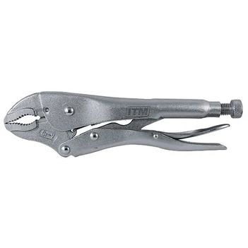 ITM Locking Plier, Curved Jaw, 175mm TM603-201