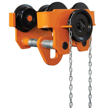 Geared Girder Trolley, 10 Tonne, 114-305mm Beam Width ITM TM9102-10000