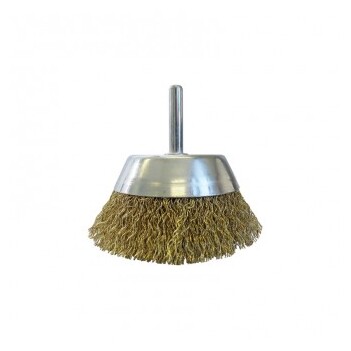 75mm Spindle Mounted Crimped Cup Brush TSC75