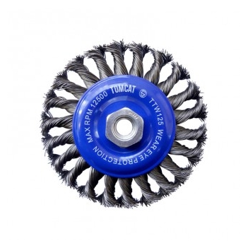 Twistknot 125mm Wheel Brush Tomcat TTW125
