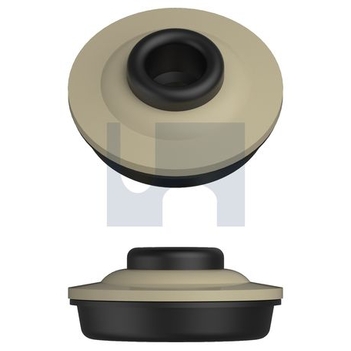 M25 Aluminium Cottage Green (Permanent) Finish Cyclone Multiseal Washer Imperial Hobson TXWCGYMM25 Pack of 500