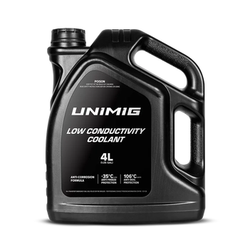 Low Conductivity Coolant 4L Unimig U11028