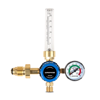 Side Inlet Dual Stage Argon Flowmeter Unimig U11259