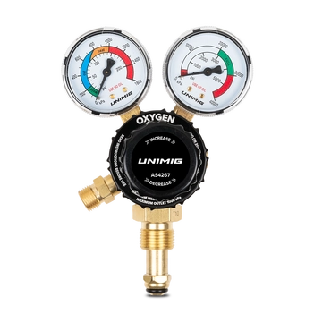 Twin Gauge Oxygen Regulator Unimig U11263