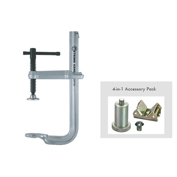 Utility Clamp 114mm Capacity 83mm Throat Depth Standard Pads UD45M-C3