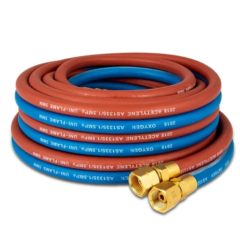 5m Oxygen & Acetylene Twin Gas Hose Unimig UFTH5M