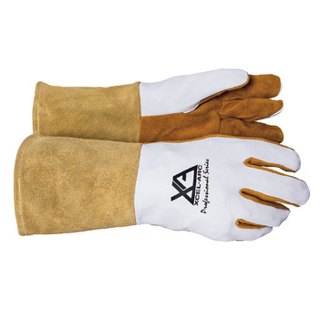 Deer Soft Professional Leather Tig Welding Gloves 310mm Unimig UMWG3-XL