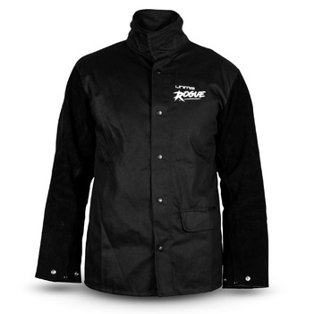ROGUE Leather Sleeved Welding Jacket(X- Large) Unimig UMWJ-B-XL