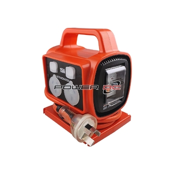 Ultracharge 15A 4 Way RCD Safety Power Block 15A Plug Special UR115/4R