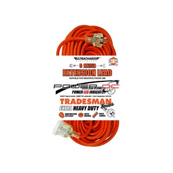 Heavy Duty Extension Lead 5 Metres Tradesman Series UR240/5T
