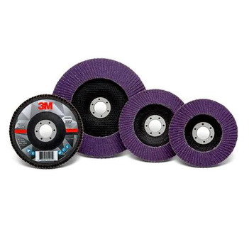 Flap Disc 769F, T29 125mm x 22.23mm 80+ 3M UU010034914 Pack of 10