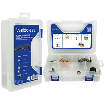 Plasma Parts Kit with storage box & Roller Guide Weldclass WC-01658