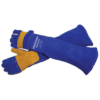 Gloves Welding Promax WG16XC Blue Left Pair Weldclass WC-01778