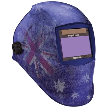 Promax 350 Aussie Graphic Electronic Welding Helmet Weldclass WC-05315