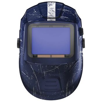 Promax 680 Blue Retro Graphic Welding Helmet Weldclass WC-05345