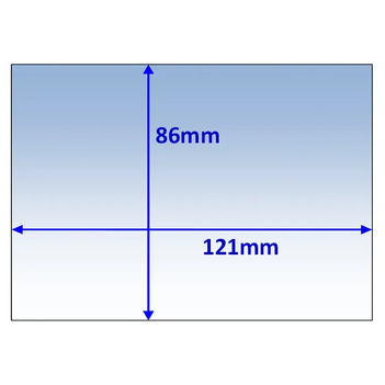 Inner Cover Lens 121 x 86mm suit Promax 680 Weldclass WC-05357 Pkt of 5