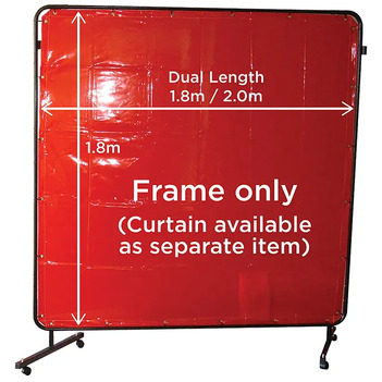 Welding Curtain Frame Dual Length Suits 1.8m x 1.8m and 1.8m x 2.0m Weldclass WC-06469