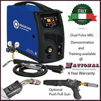 Dual Pulse MIG Welder Ultra 220 With 15Amps Plug Fitted Weldclass WC-220MP