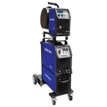 MIG / Stick / TIG Welder FORCE 395MST Pulse With Toolbox Trolley Weldclass WC-395MSTK2