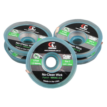 Solder Wick/Braid No Clean 1.90mm - Green 5 Feet