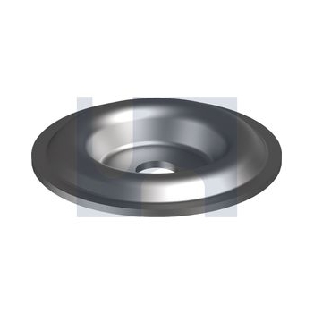 304 Stainless Finish Skid Plate Cup Washer Metric Hobson