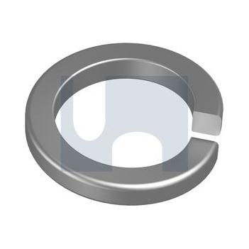 Hot Dip Galvanised Finish Spring Washer Square Section Spring Steel Imperial Hobson