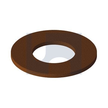 Red Fibre Washer Metric Hobson