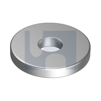304 Stainless Finish Extra-Large Flat Round Washer Metric ID Hobson