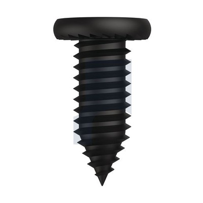 E-Coat Black Serrated Pancake Head Metal Framing category image