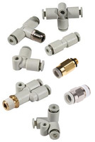 Pneumatic Straight Threaded-to-Tube Adaptors category image