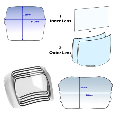 Auto Helmets - Outer Lenses category image