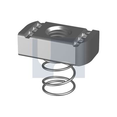 Hot Dip Galvanised Strut Short Spring Nut category image