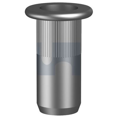 Zinc Plated (RoHS Compliant) Open Round Knurled category image