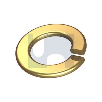 Zinc Yellow Passivate Flat Section Spring Washers category image