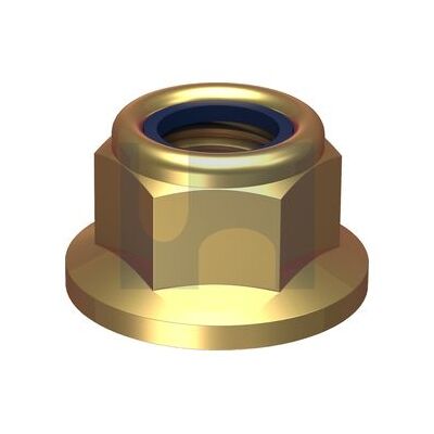 Zinc Yellow Passivate Flange & Nyloc Hex Nuts category image