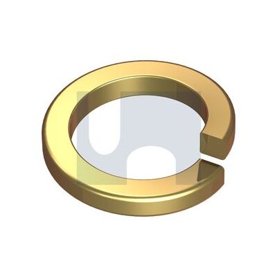 Zinc Yellow Passivate Square Section Spring Washers category image