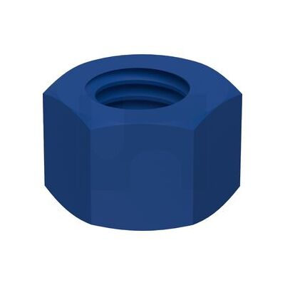 Zinc Plated & Xylan Blue Petrochemical Nuts category image